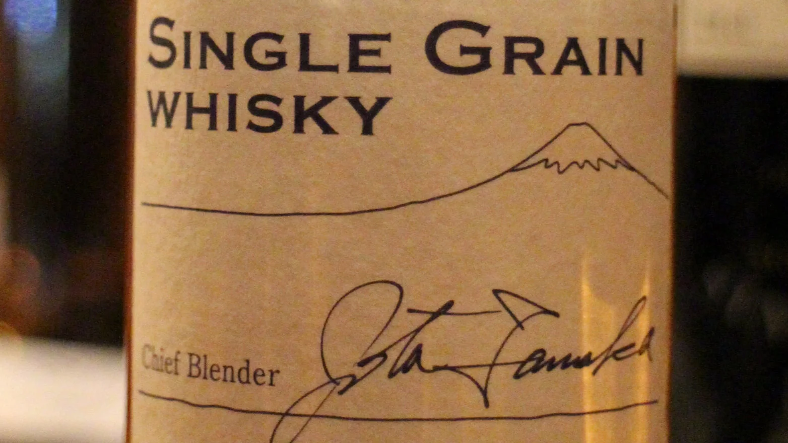 Single Grain Scotch Whisky