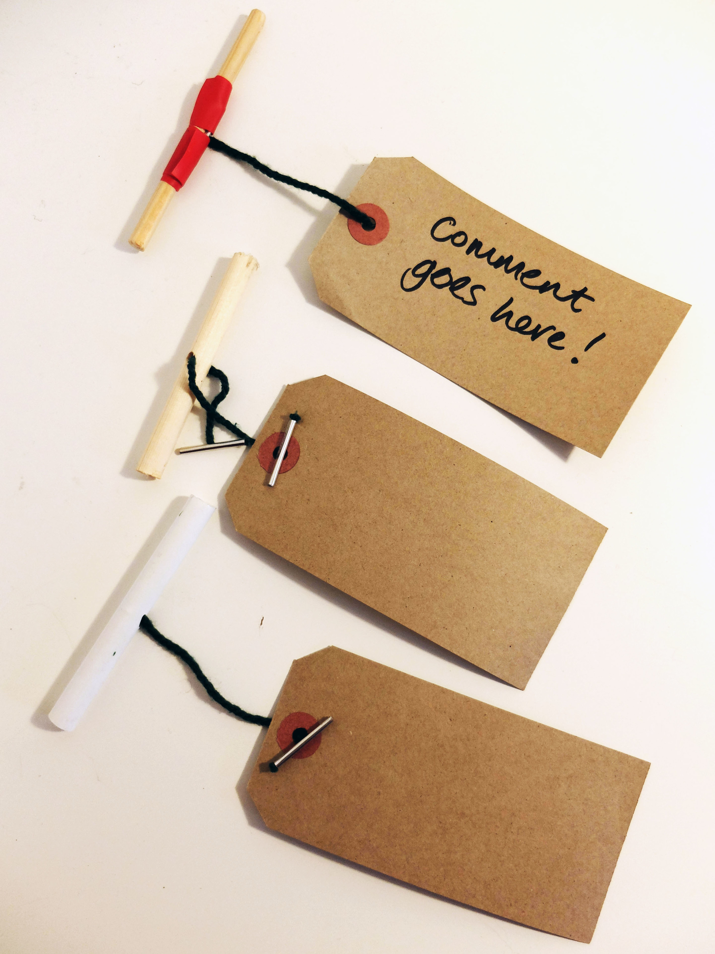  Different ways to make the giant treasury tags 