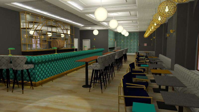 Roc & Rye - CGI of new bar