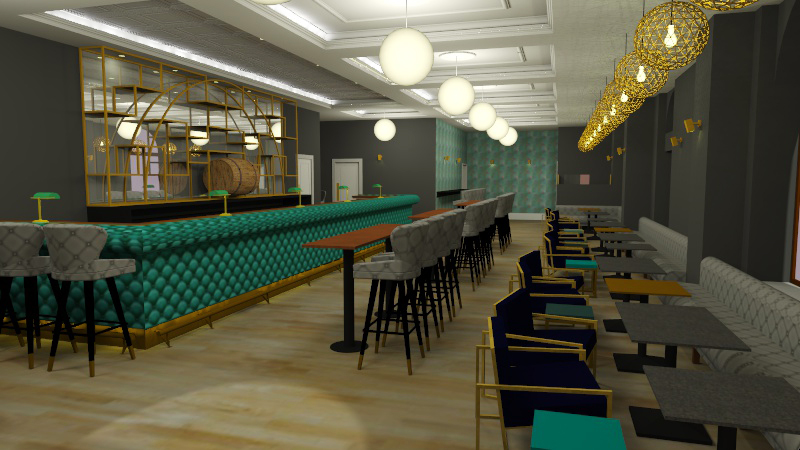 Roc & Rye - CGI of new bar