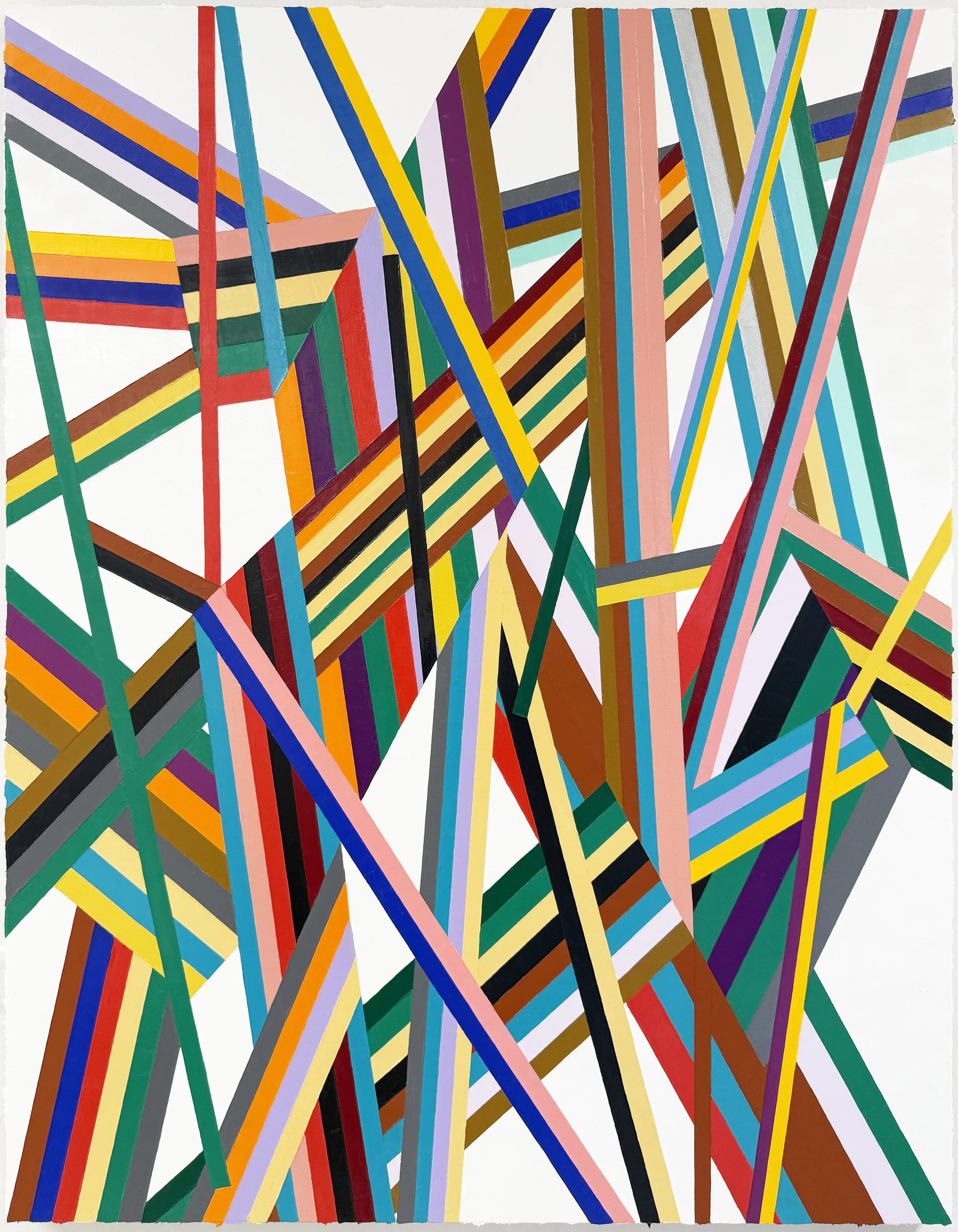  Outside God; Oil on Linen; 48” x 36” 