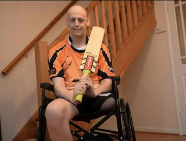 Photo taken by the Argus during my chemo after my op