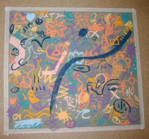 160 unique marks by the room of people, my number fifteen is in orange halfway down on the right hand side