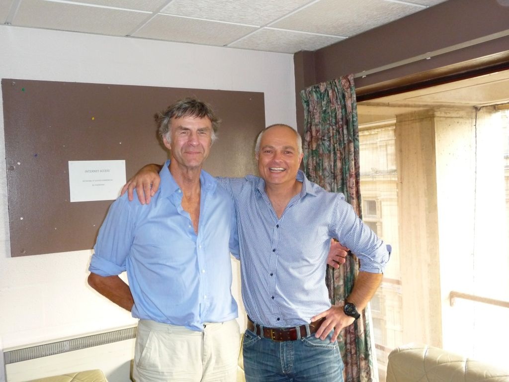my birthday 2012 with the ledge, note sawn off fingers on left hand!