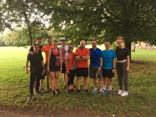 here was our training sesh pic, with a smaller than usual squad, due to it being a bank holiday methinks.