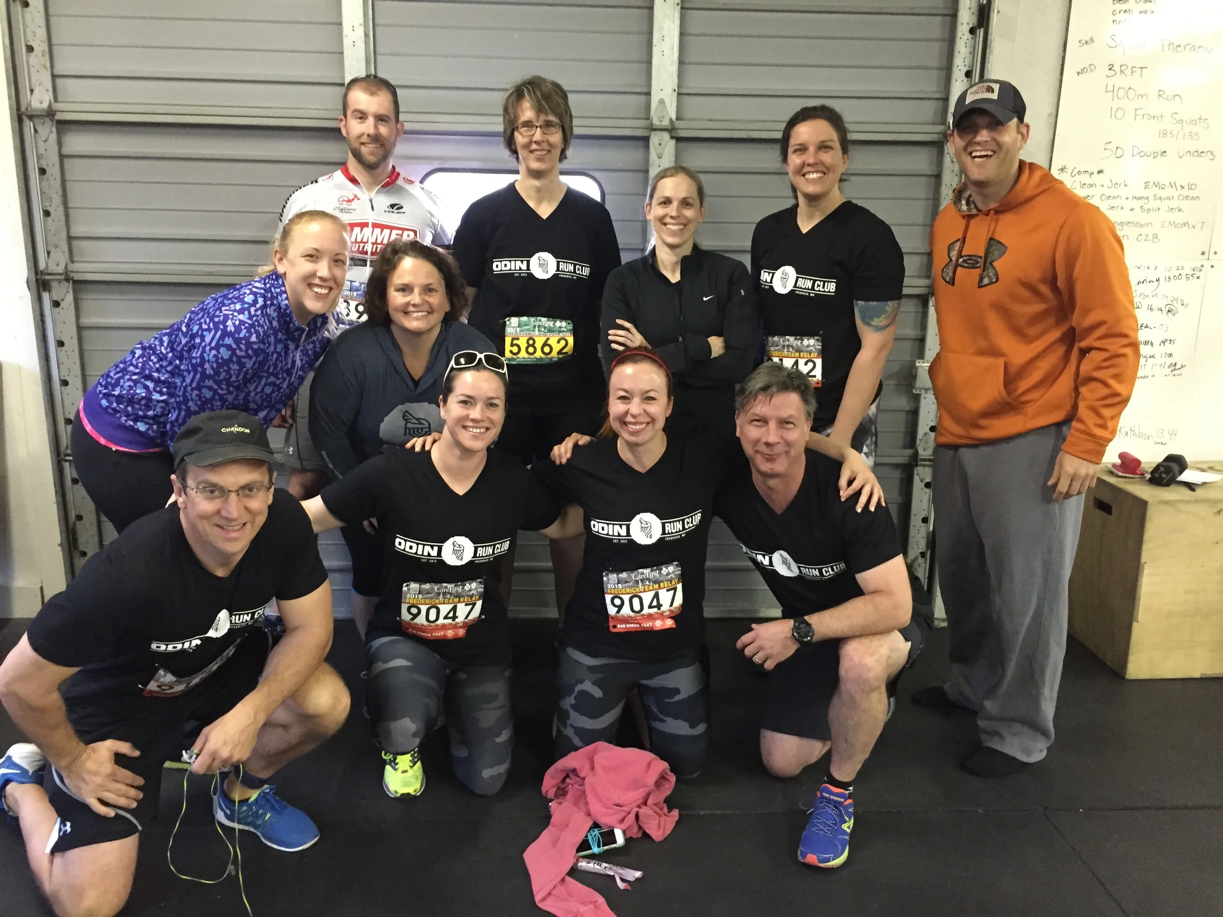 Congrats to everyone who ran the Frederick Half or Relay! It was a beautiful day. Next time, we should all train!