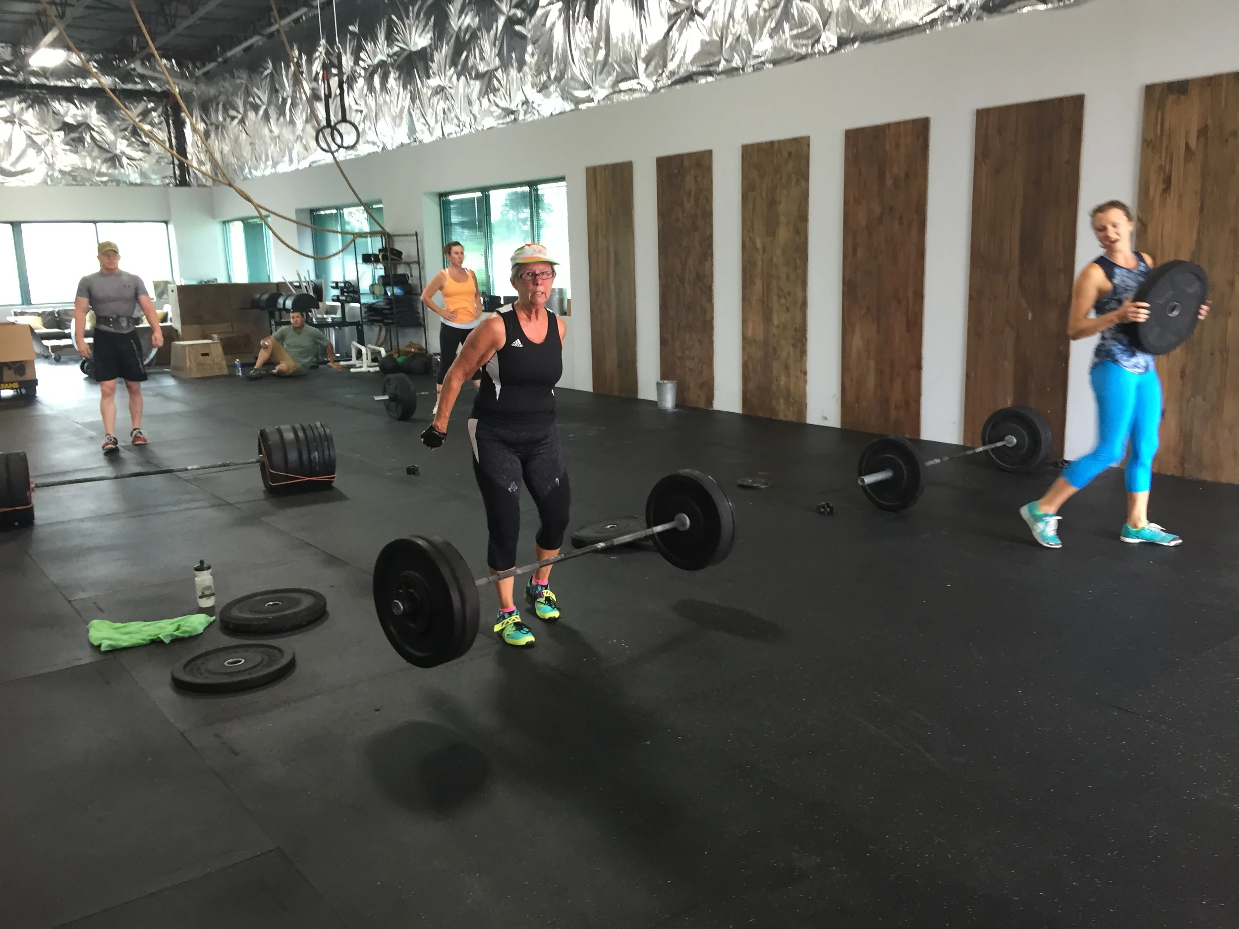 As usual, Margaret is throwing around some big weights!