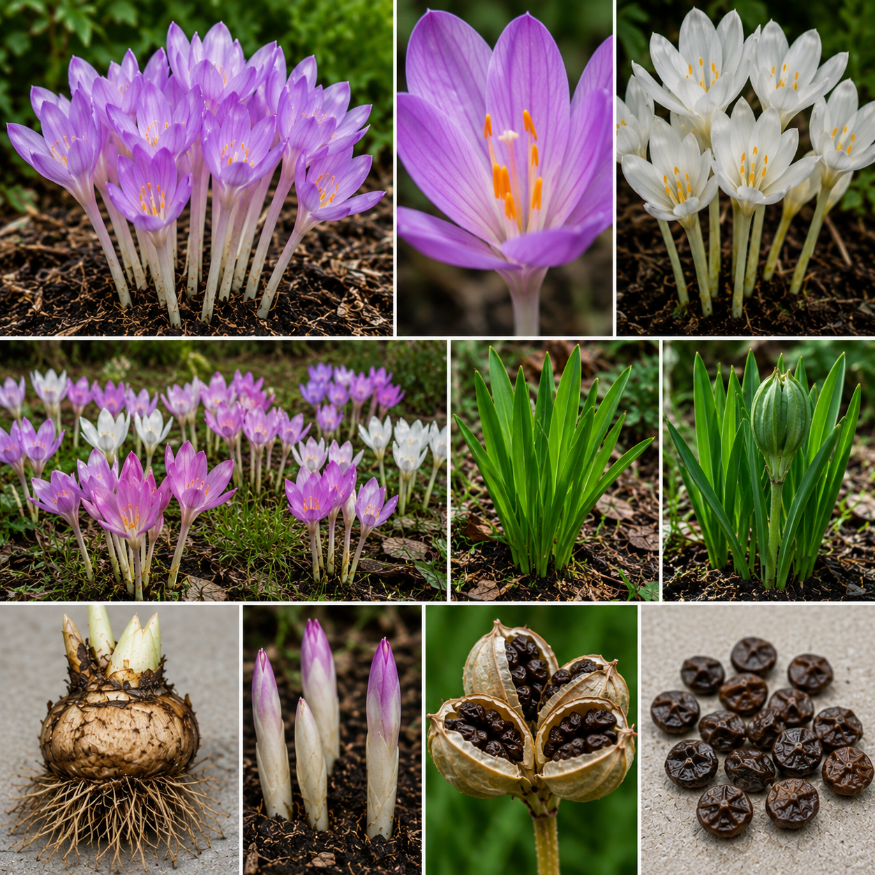 Autumn Crocus (Colchicum autumnale)