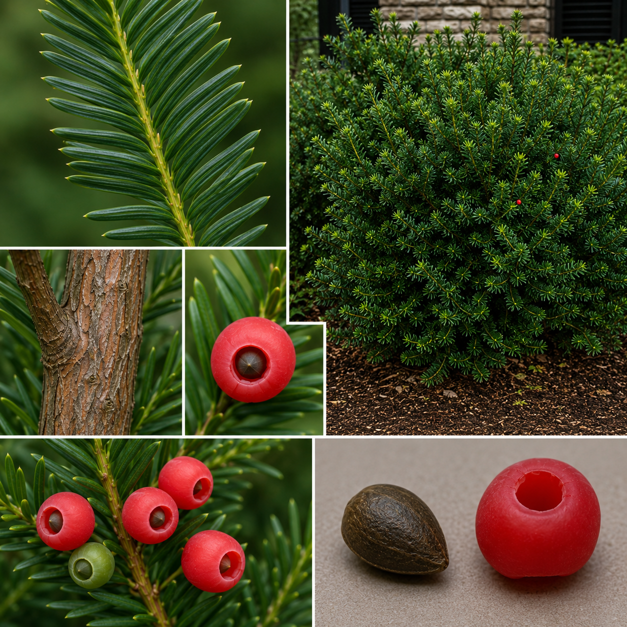 Yew (Taxus species)