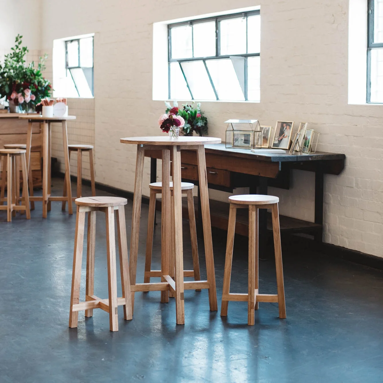 Stockholm Table and Stools