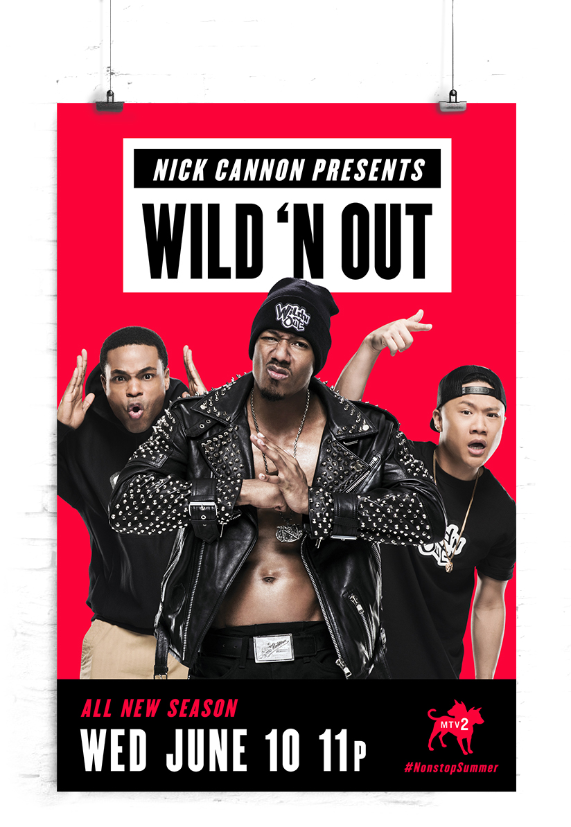 MTV2's Wild 'N Out season 7 lobby poster.