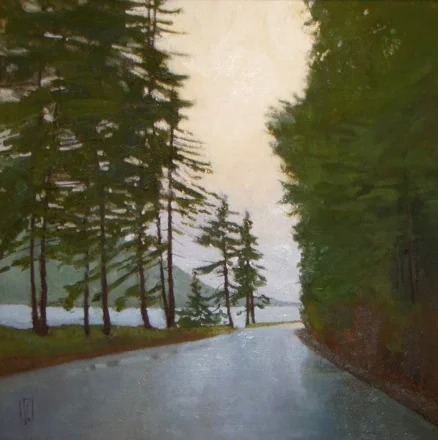 Gold Light 30 x 30 oil on linen sold