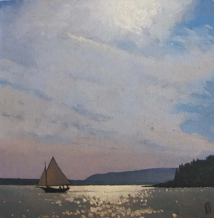 Friendship 12 x 12 oil on linen sold