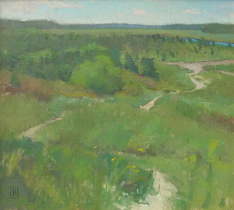 Sand Path 16 x 20 oil on linen sold