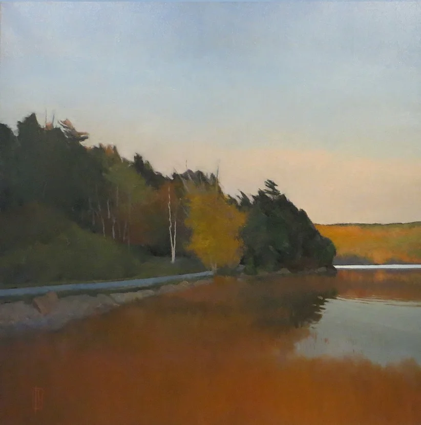 West Light 40 x 40 oil on linen Collection the Artist