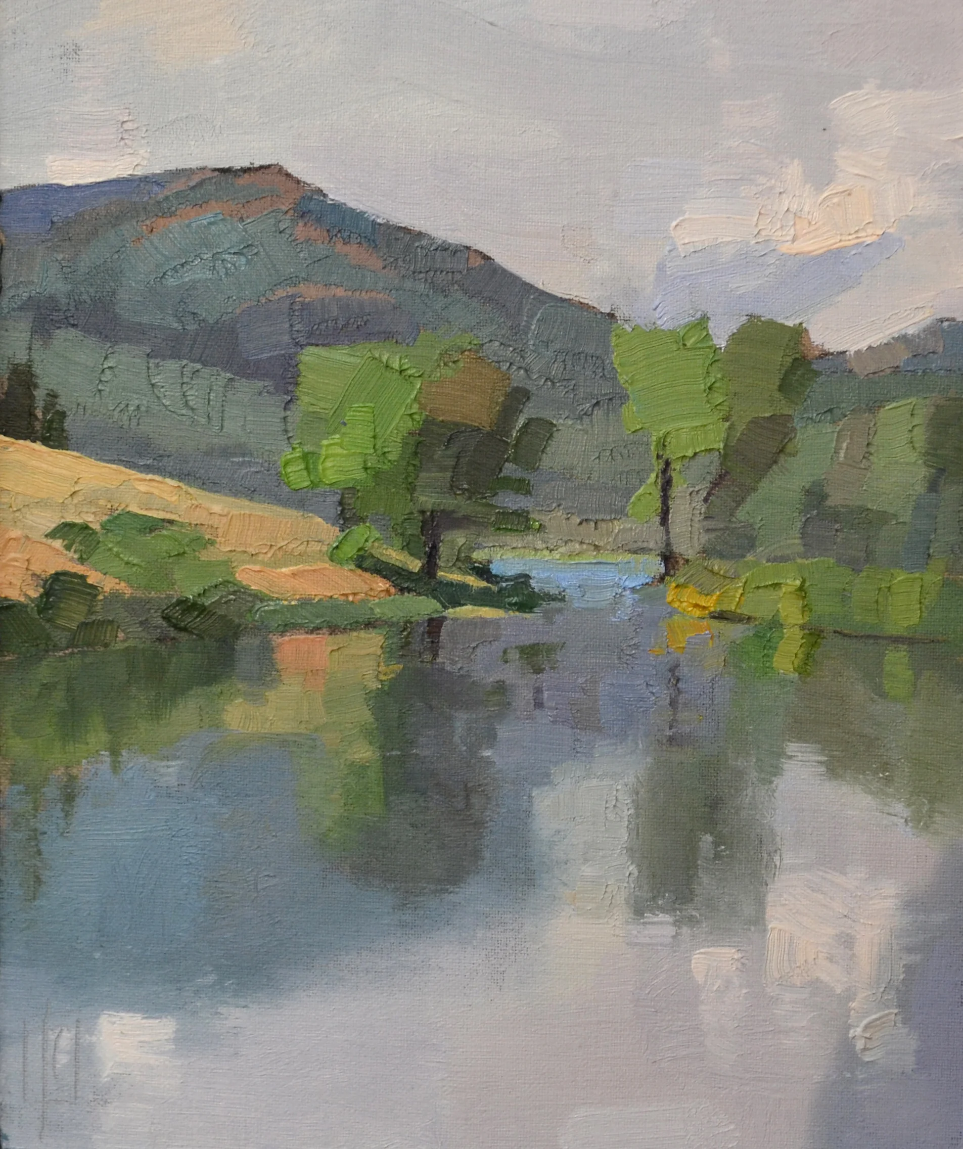 Surface 9 x 12 oil on linen sold