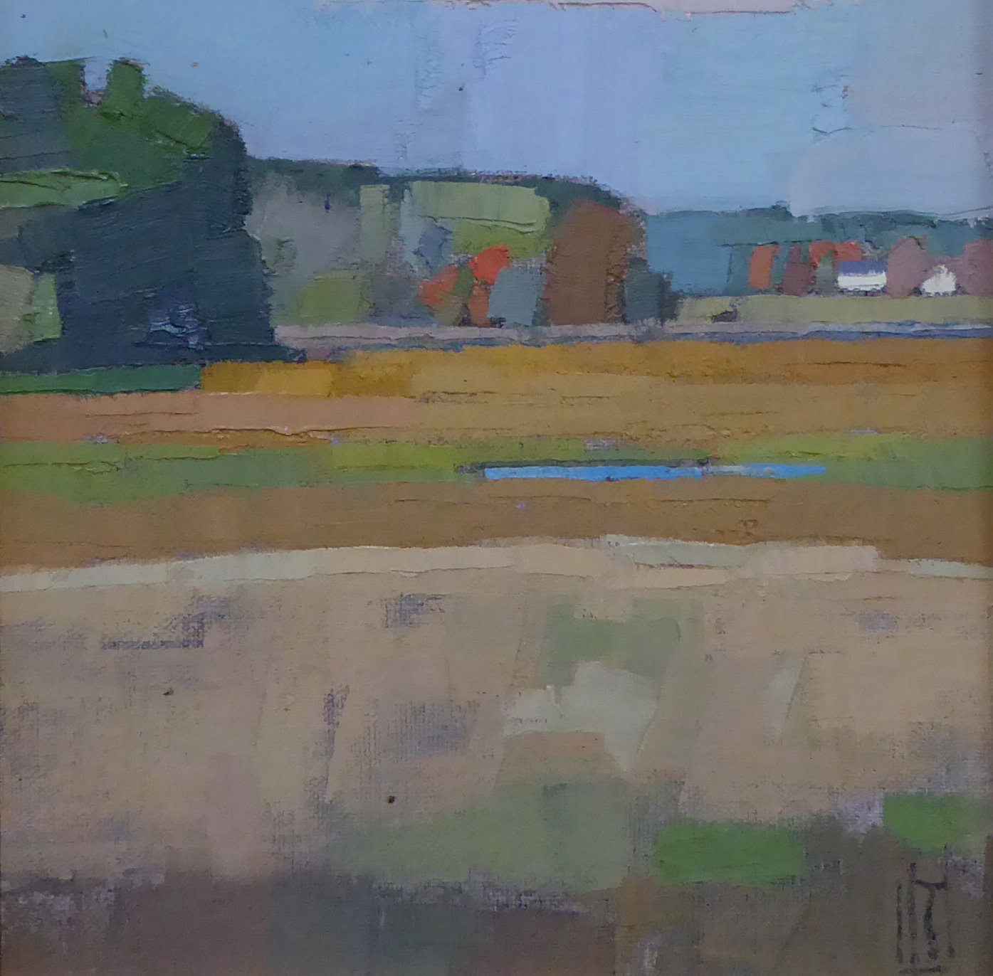  Newbury Marshes 8 x 8  sold  South Street Gallery 