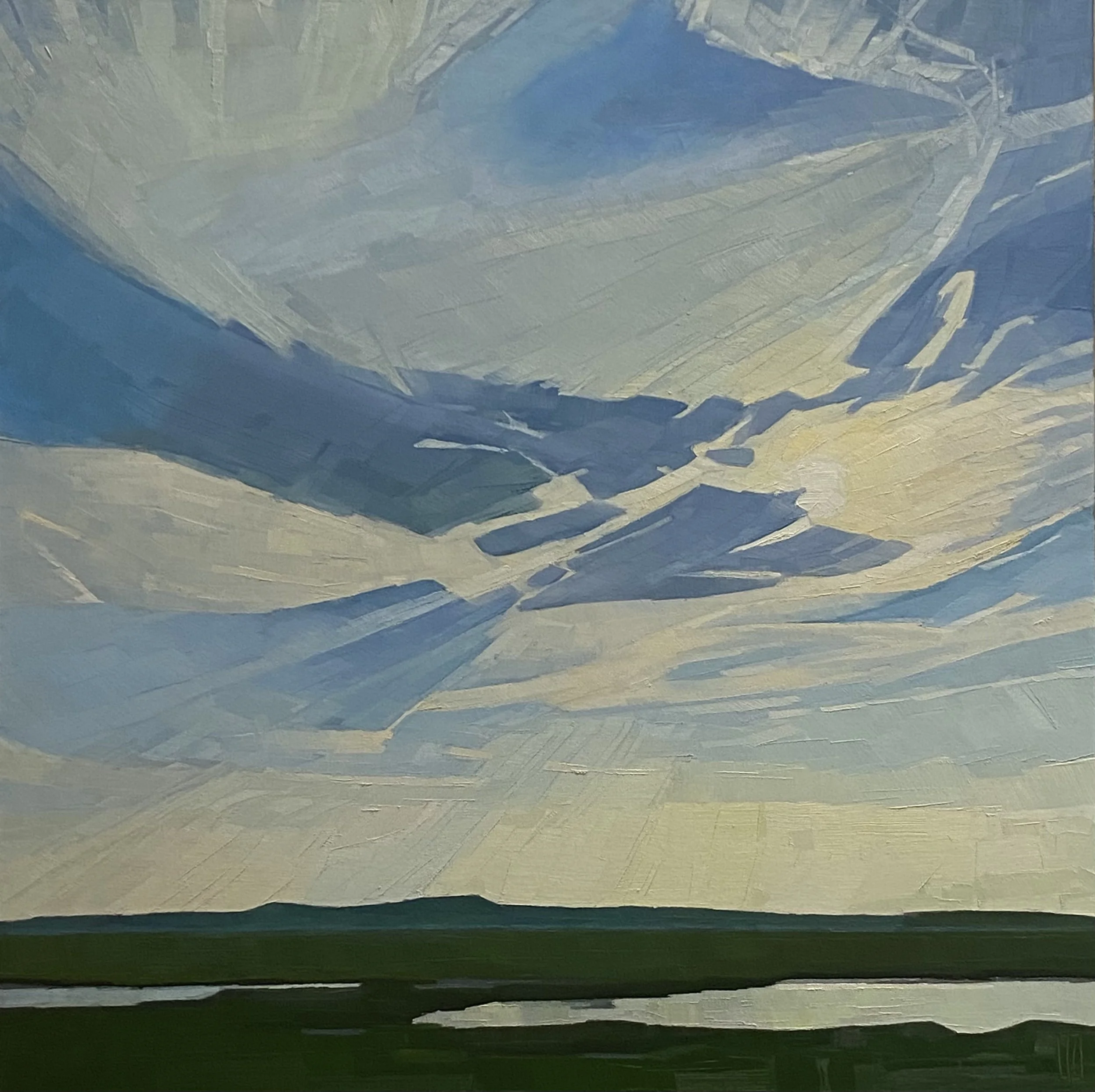   Sky Turning  30 × 30 oil on linen 