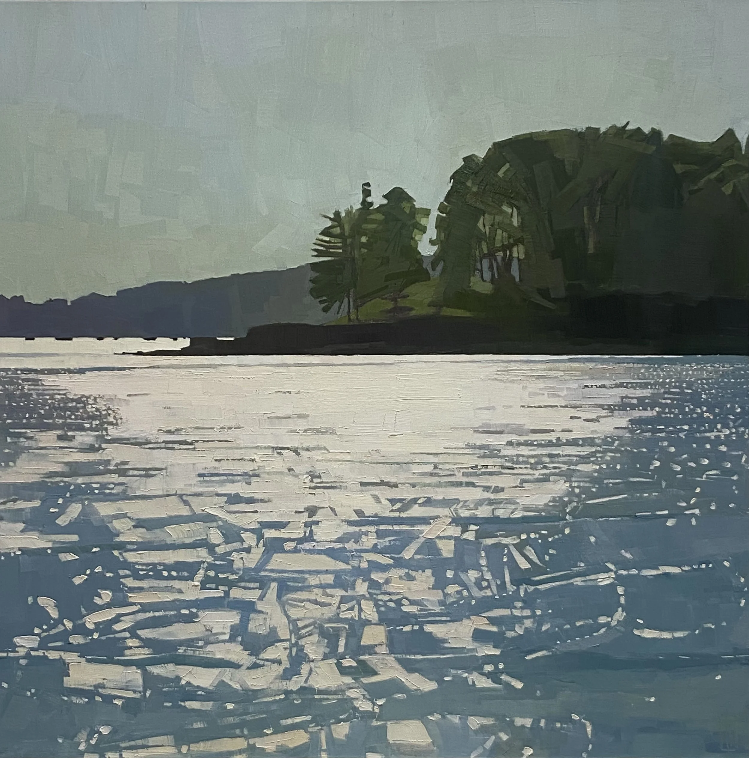   Skylight  30 × 30 oil on linen 