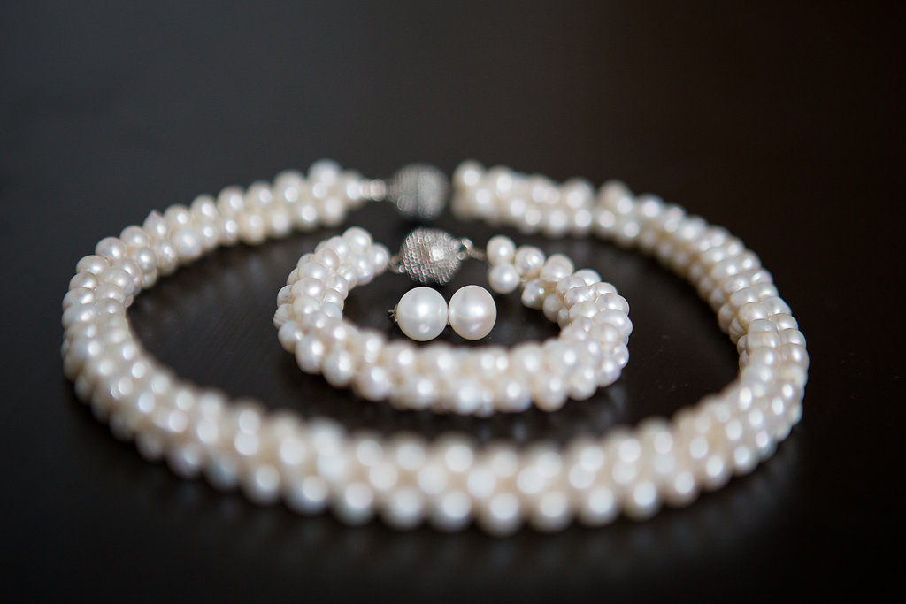 bridal pearls Mariage Montreal Wedding