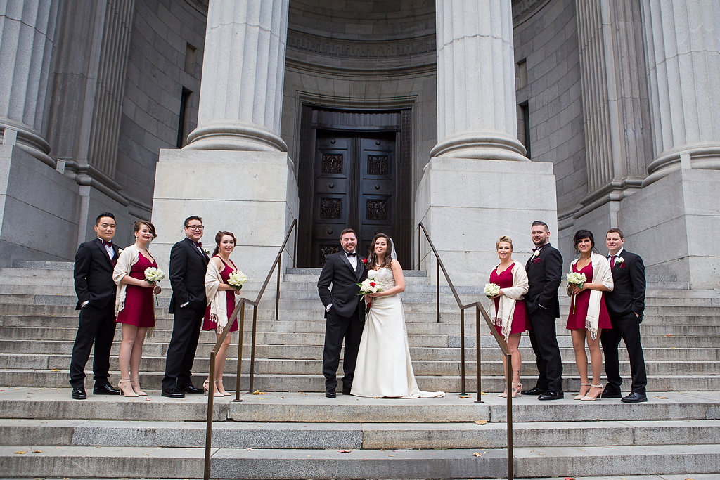 Mariage d'automne Montreal Fall Wedding Bridal Photos