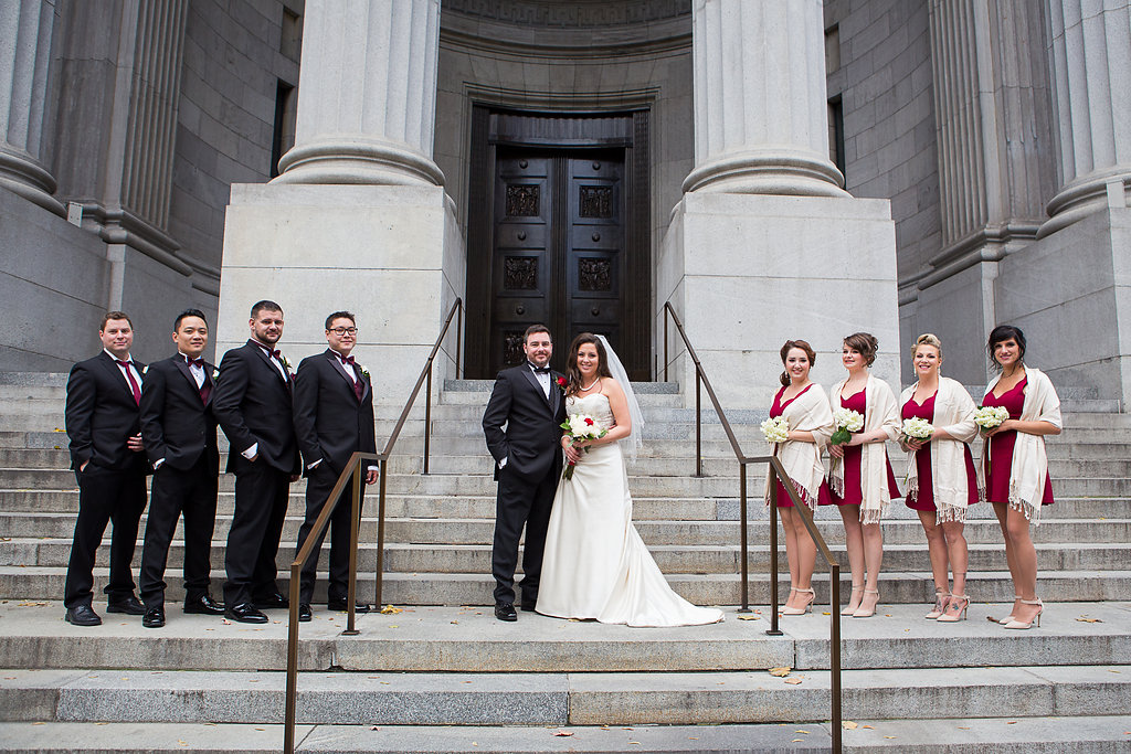 Mariage d'automne Montreal Fall Wedding Bridal Photos