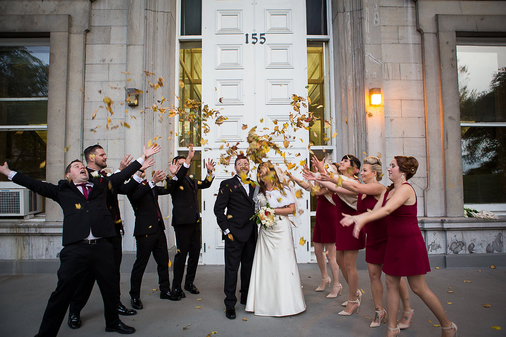 Mariage d'automne Montreal Fall Wedding Bridal Photos