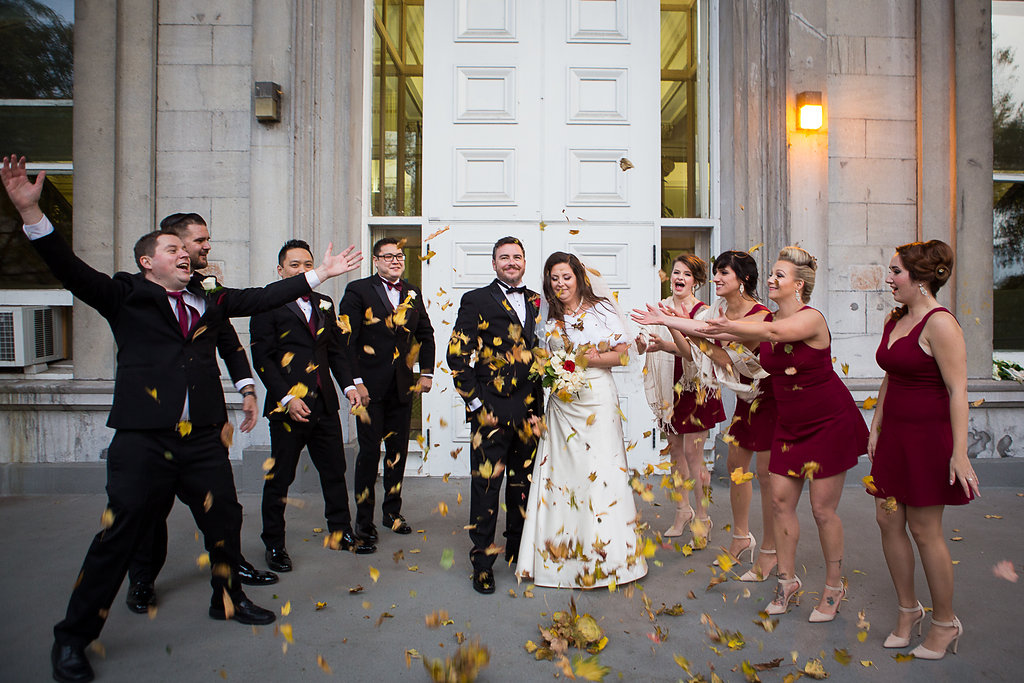 Mariage d'automne Montreal Fall Wedding Bridal Photos