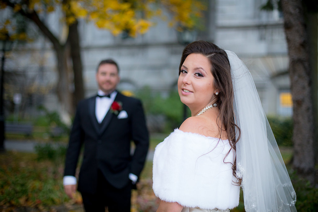 Mariage d'automne Montreal Fall Wedding Bridal Photos