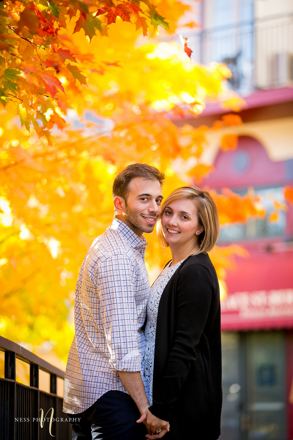Mont Tremblant Fall Engagement Session - Ness Photography