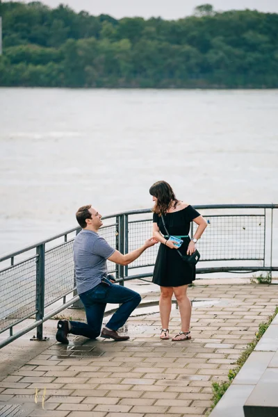 Surprise proposal in montreal old port clock tower by ness photography 7.jpg