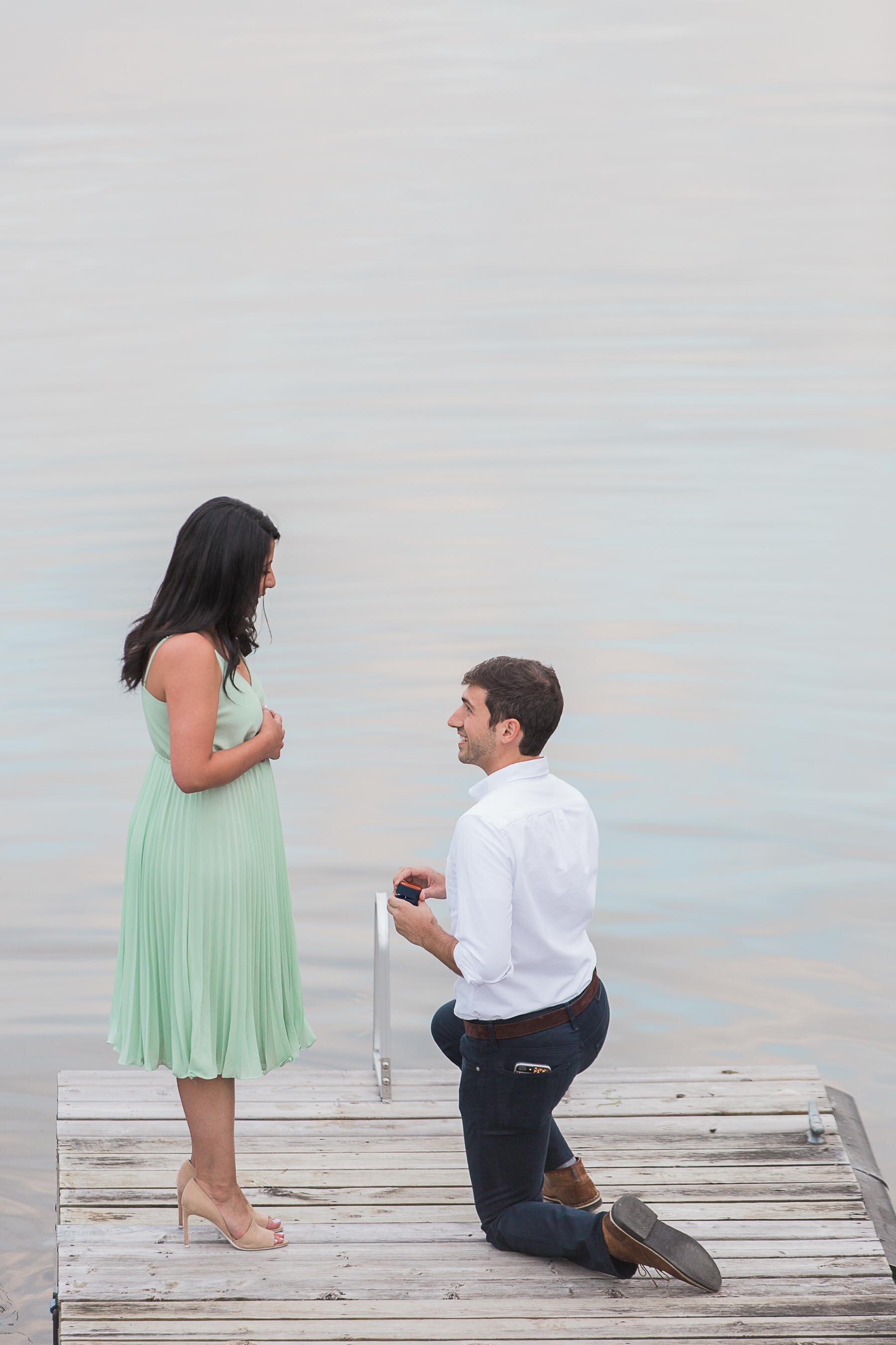 montreal old port surprise proposal engagement shoot