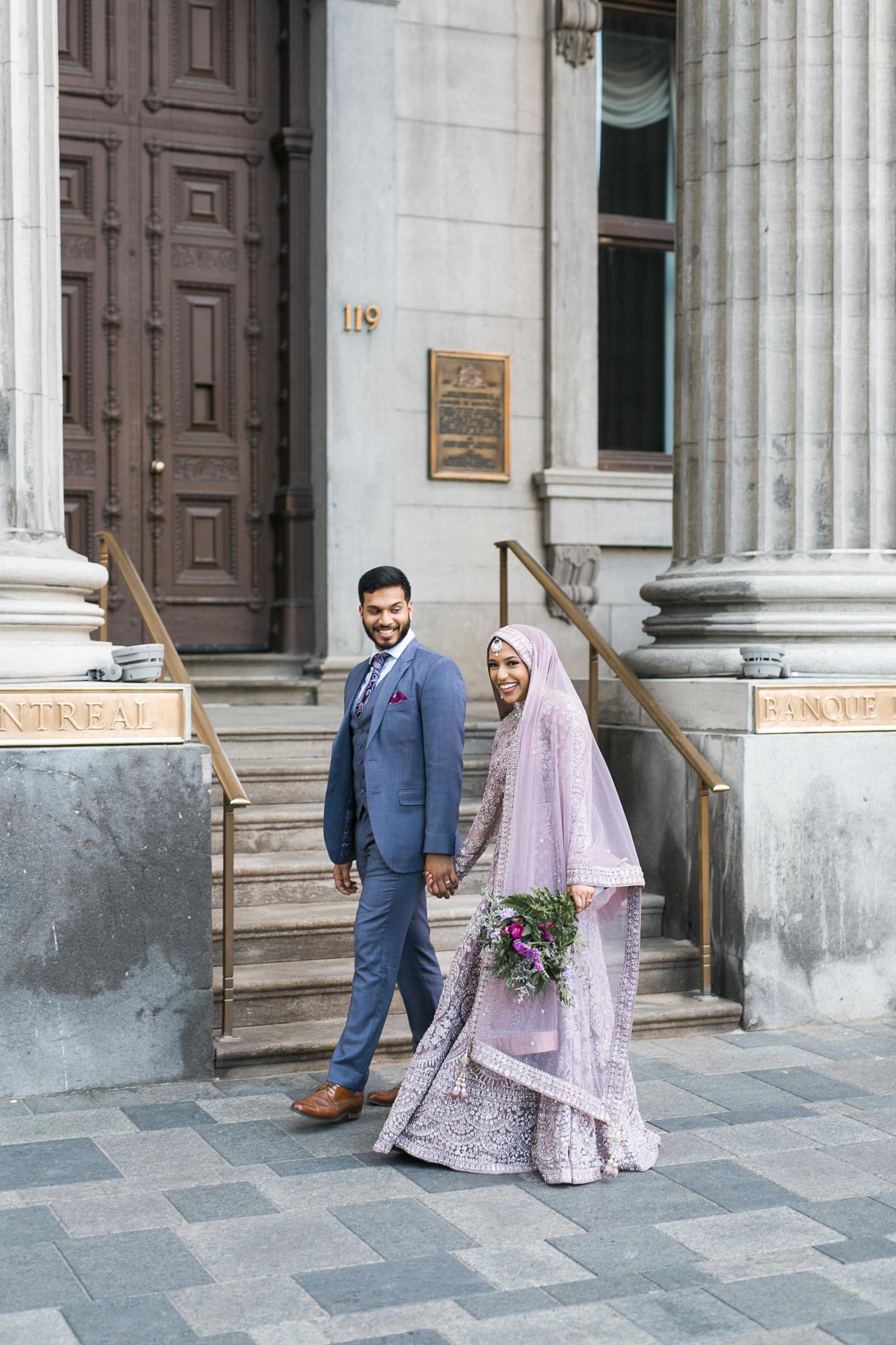 Bengali Wedding Anniversary Bridal Photoshoot in Montreal Old Port ...