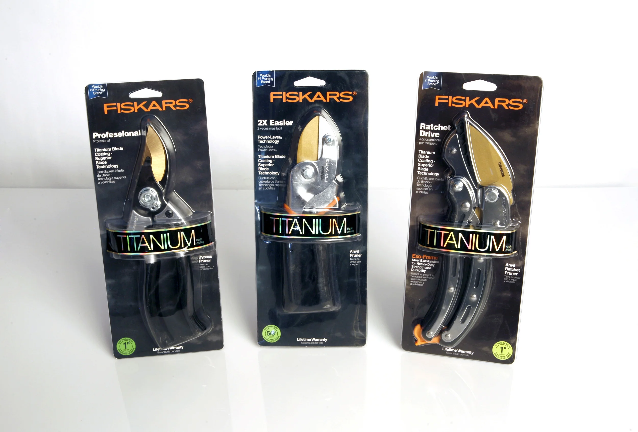 Fiskars Titanium package series