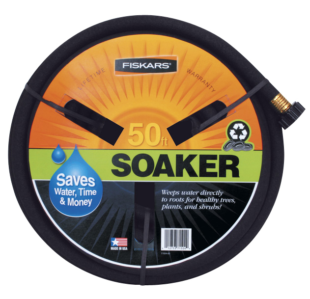 Fiskars garden hose packaging