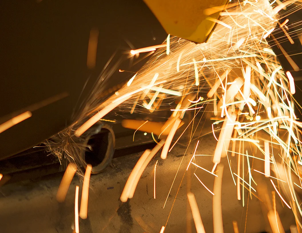Sparks fly