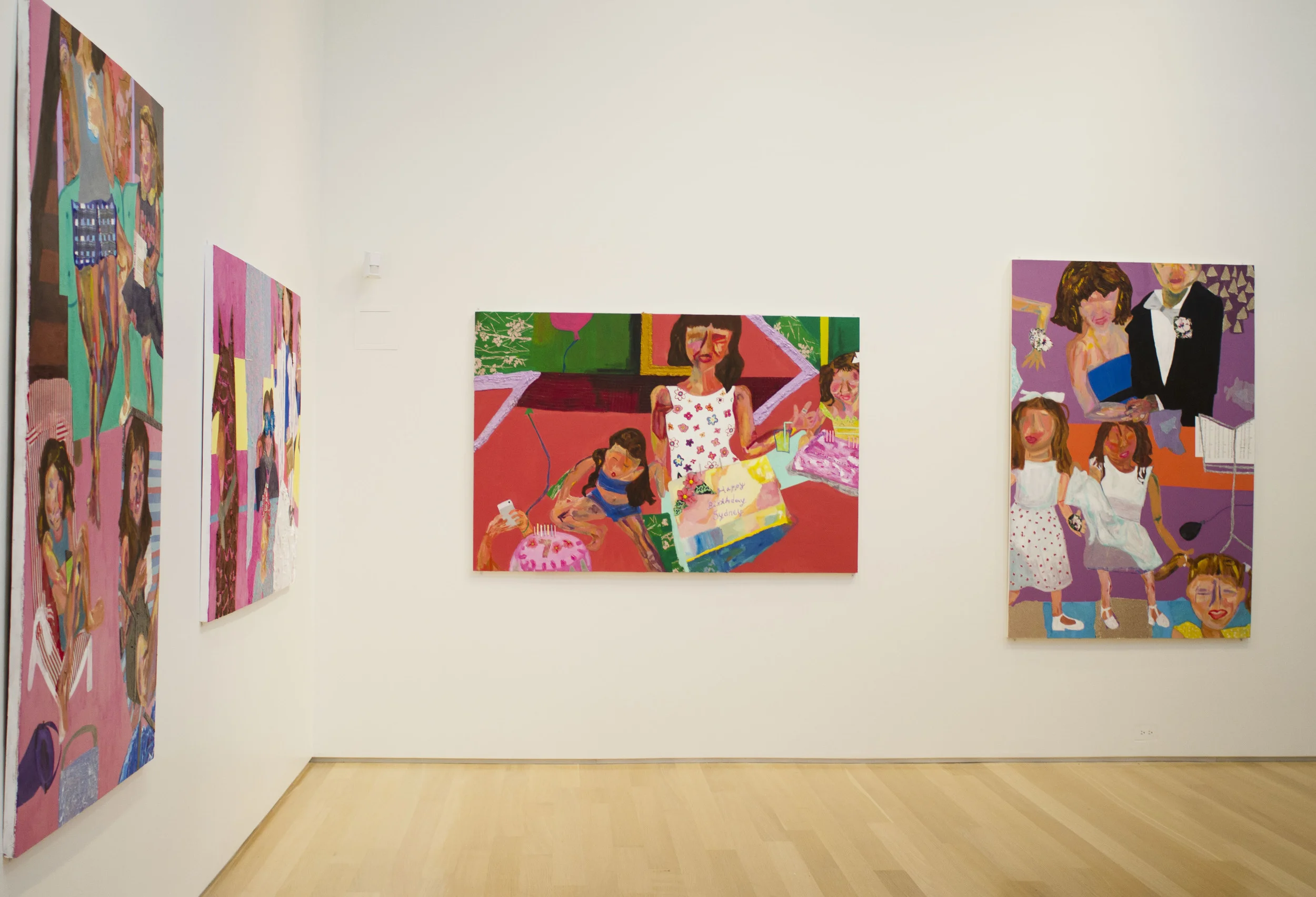  Installation View, Senior Exercise Show, 2014.&nbsp; 