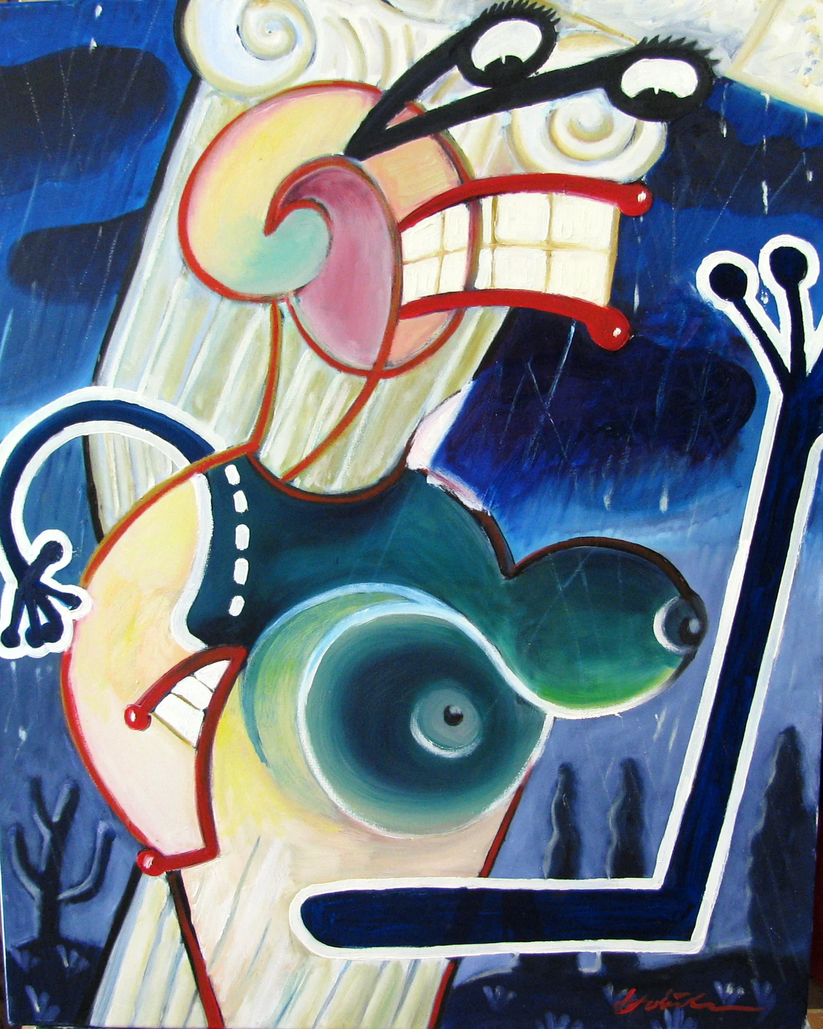   Goddess of Gloom    24x30  