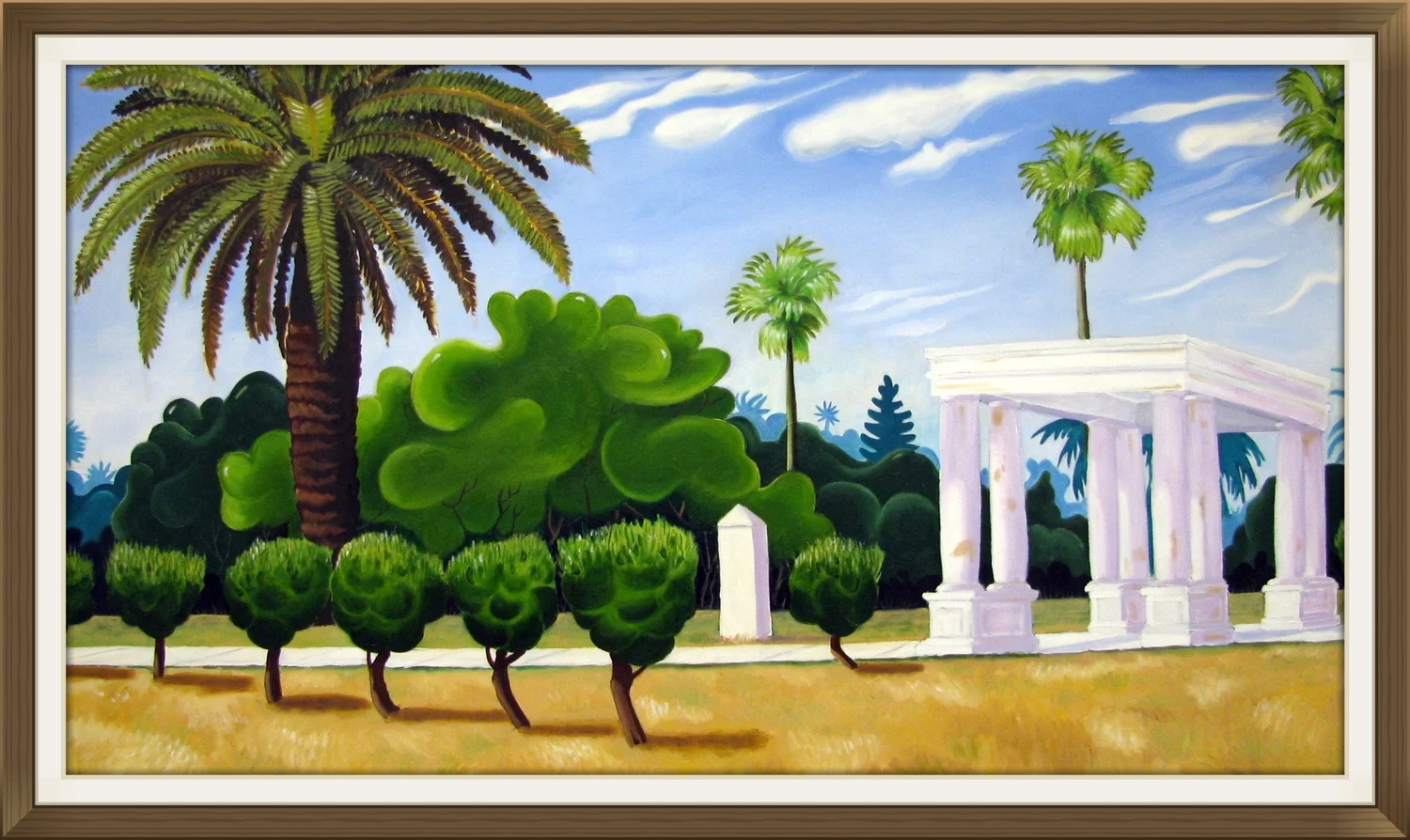   Confederate Memorial at Key West   36x60 