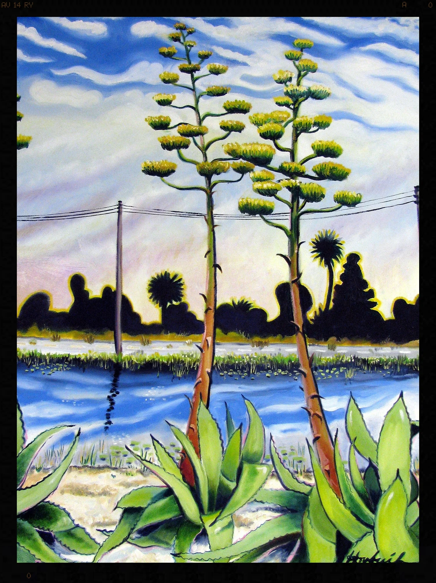   The Old Road   36x40 