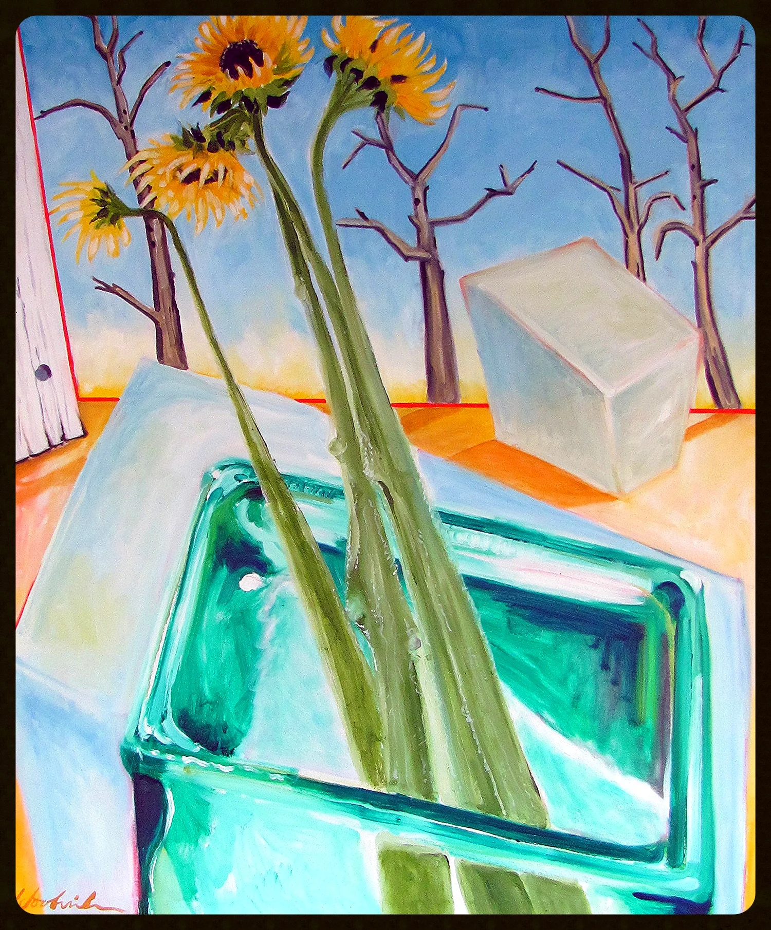   Sunflowers II    26x 32   