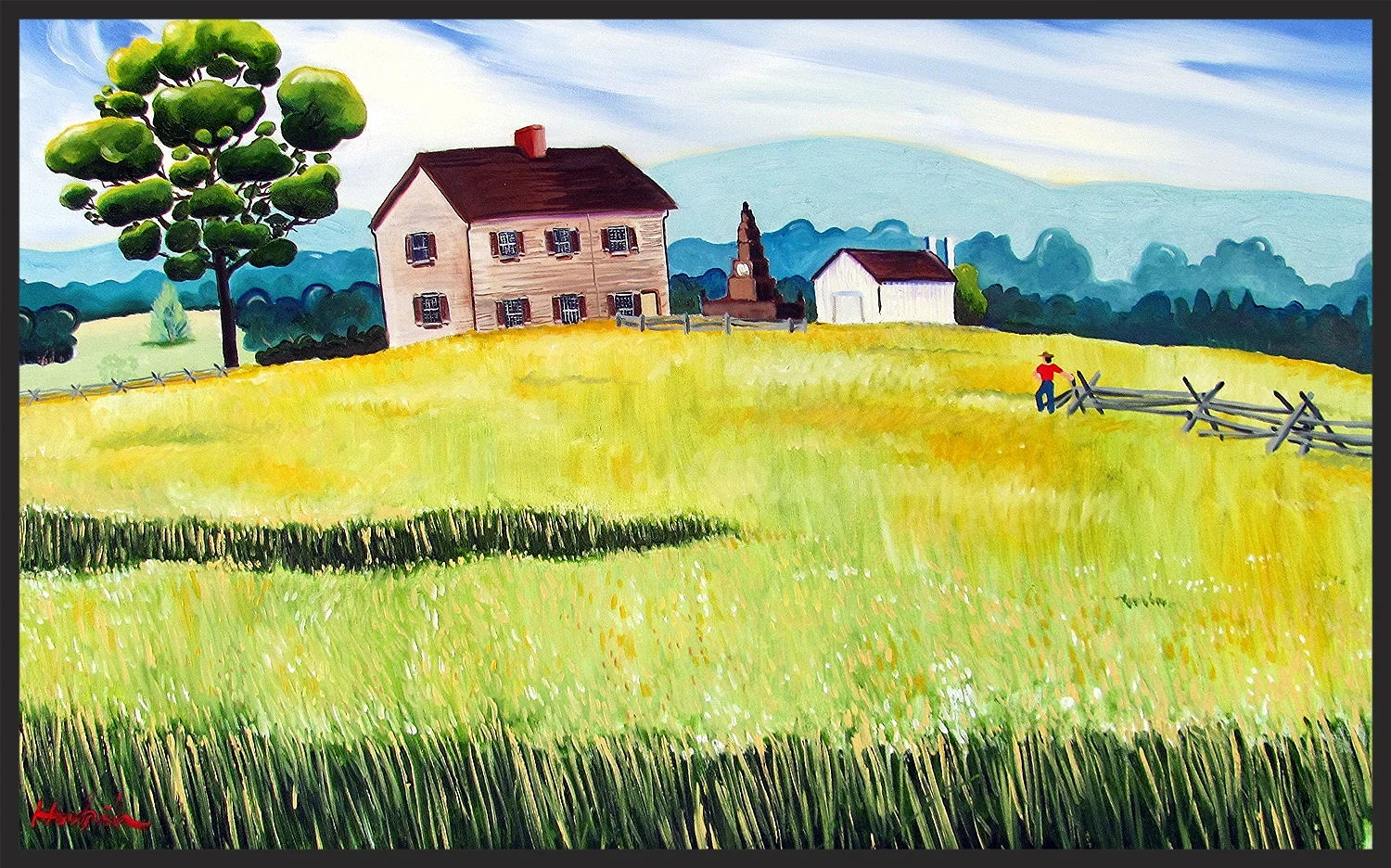   Henry House Hill, &nbsp;(present)    36x48  