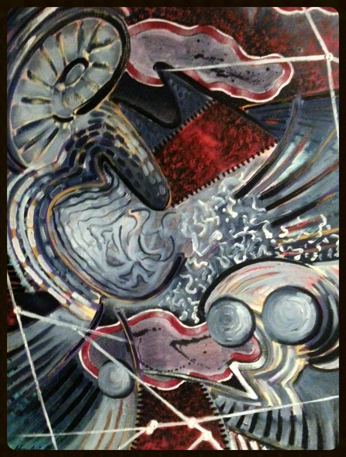   Cancer    30x40 &nbsp; &nbsp; &nbsp; &nbsp; &nbsp;private collection &nbsp; &nbsp;K. Houbrick  