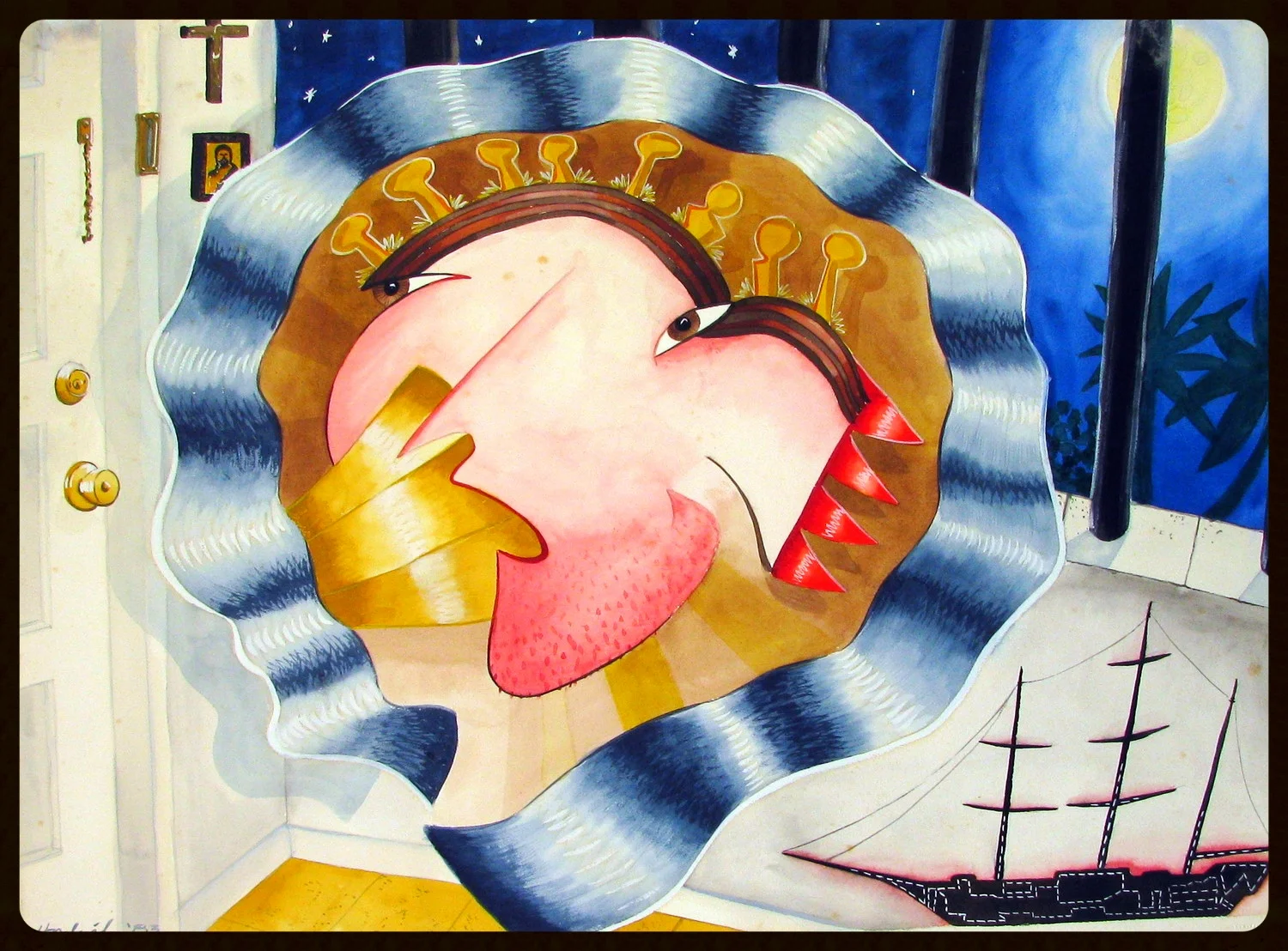   Stuck Inside    24x36  