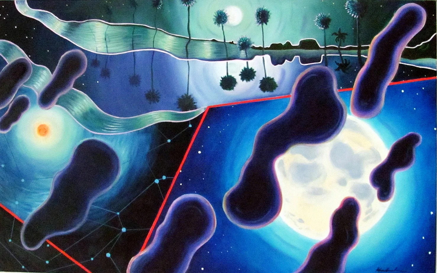   Sweet is the Night    30x48  