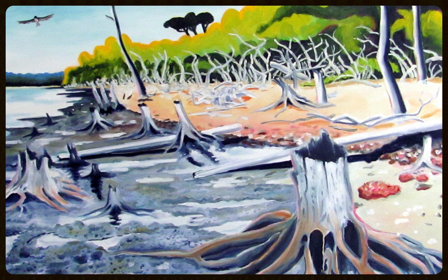   Osprey Island &nbsp;(Picnic Key)    24x36  