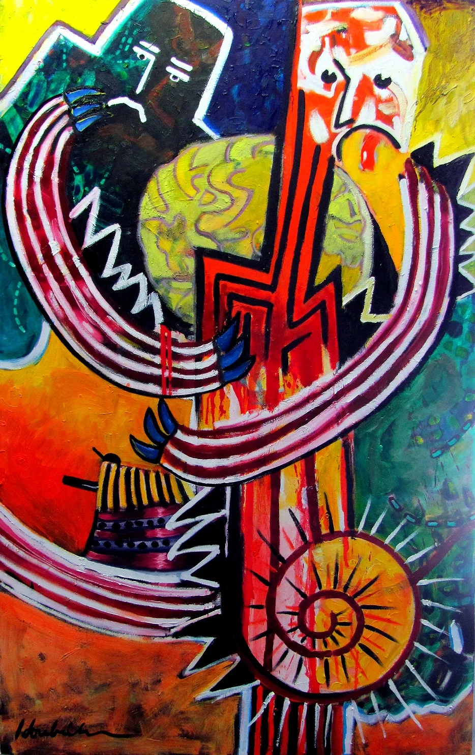   Protectors of the Mind    30x48  