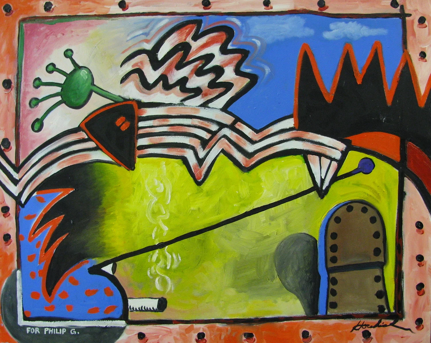   For Philip G.    20x30  