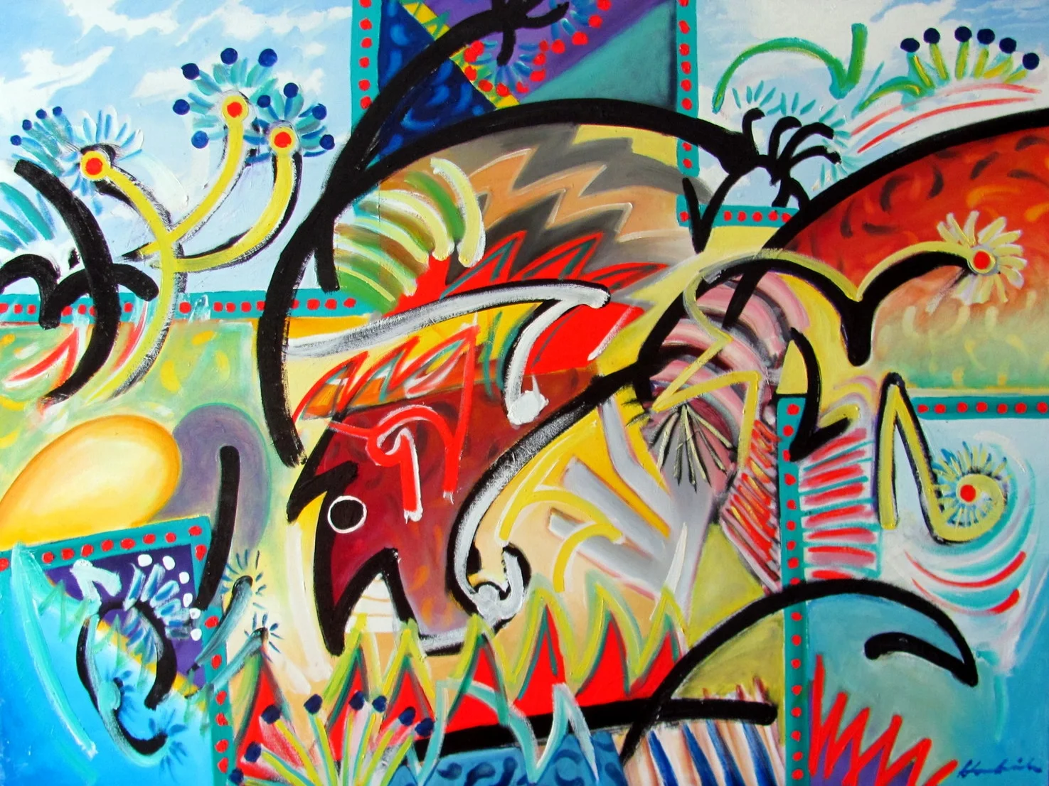   Water Cross    36x42  