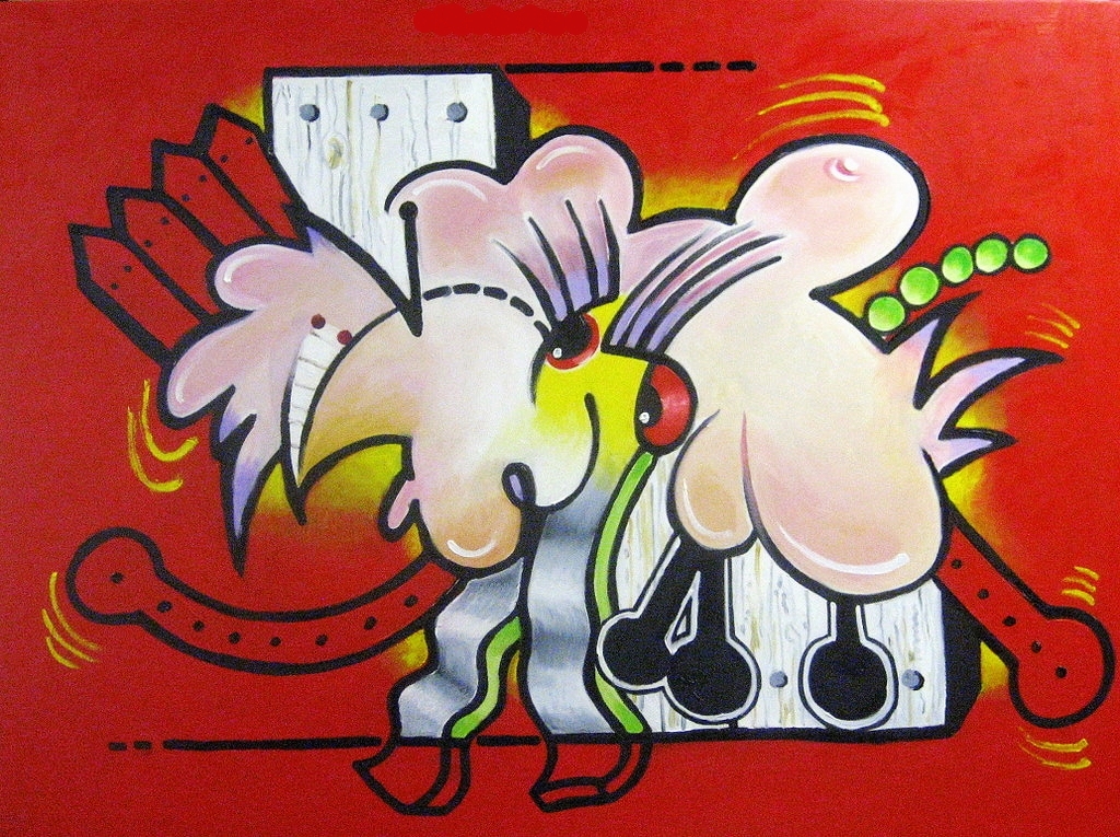   Tired of T &amp; A    30x40  